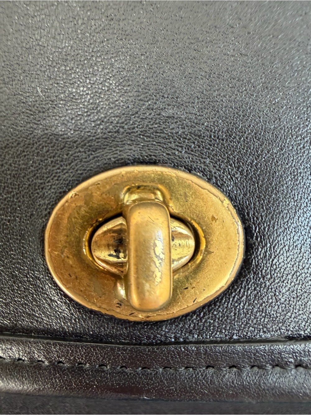 Vintage Coach Everett Mini Bag 9934 Black - Picture 6 of 10